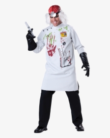 Mad Scientist Fancy Dress , Png Download - Zombie Scientist Costume, Transparent Png, Free Download