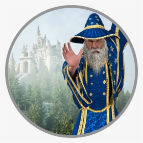 Wizard - Wall Clock, HD Png Download, Free Download