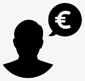 User Earnings Talk Person Euro Comments - Freedom Of Expression Icon, HD Png Download, Free Download