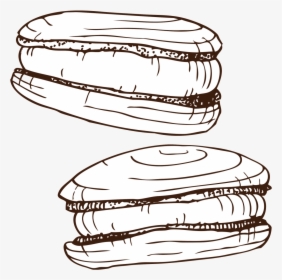 Hand Drawn Burger Transparent - Illustration, HD Png Download, Free Download