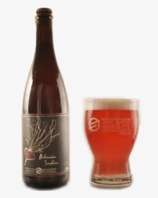 Theshopbeer Bohemiansunshine Bottle And Glass Copy, HD Png Download, Free Download