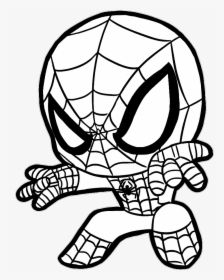 #homem Aranha - Baby Spiderman Coloring Pages, HD Png Download, Free Download