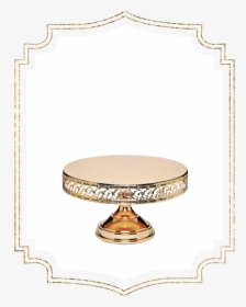 Shop-preview Shiny Gold Daisy Cake Stand - Circle, HD Png Download, Free Download