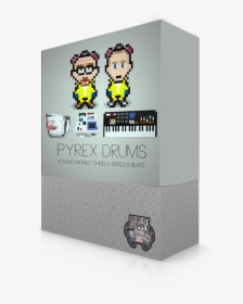 Pyrex Drum Kit - Cartoon, HD Png Download, Free Download