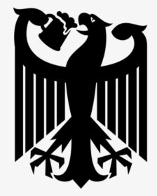 Coat Of Arms Of Germany Drinking Beer - German Coat Of Arms, HD Png Download, Free Download