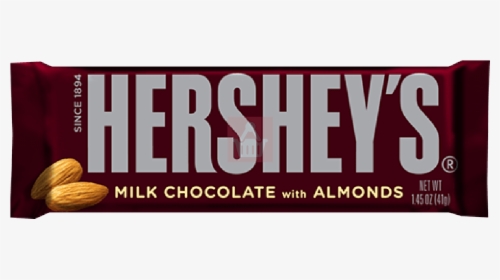 Hershey Candy Bar Quotes - Hershey Milk Chocolate Almonds, HD Png Download, Free Download