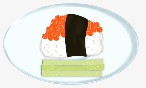 Sushi Caviar Decorative Elements Fresh Png And Psd - Steamed Rice, Transparent Png, Free Download