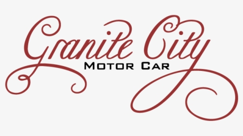 Granite City Motor Car - Calligraphy, HD Png Download, Free Download