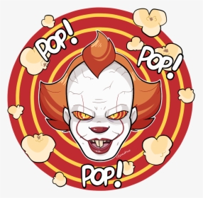 Pennywise Popcorn, HD Png Download, Free Download