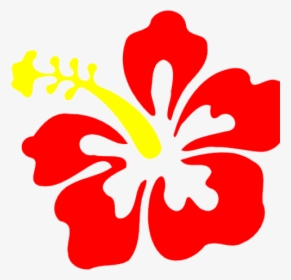 Hibiscus Flower Cartoon - Hibiscus Clip Art, HD Png Download, Free Download