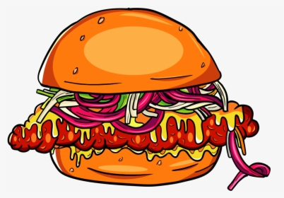 Holdaak Chicken Sandwich Illustration - Cheeseburger, HD Png Download, Free Download