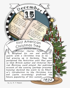 December Fifteenth, The First American Christmas Tree - 501 Mackenzistas, HD Png Download, Free Download