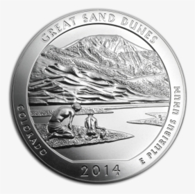 Great Sand Dunes 2014 Coin Value, HD Png Download, Free Download