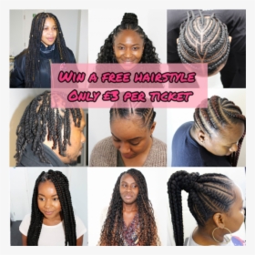 A Free Hairstyle 23993 - Collage, HD Png Download, Free Download