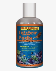Tigger Pods Bottle - Reef Nutrition, HD Png Download, Free Download