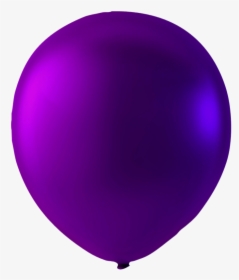 Metallic Purple Png - Balloon, Transparent Png, Free Download