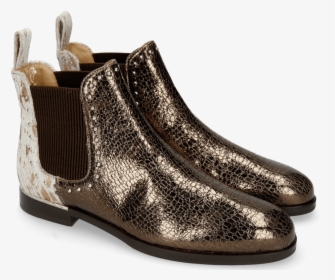 Ankle Boots Susan 37 Cromia Pewter Hairon Jersey Metallic, HD Png Download, Free Download