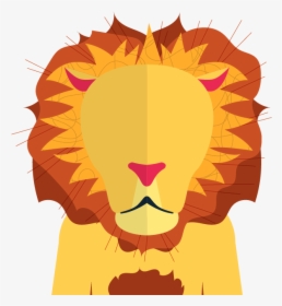 Lion Halloween Clipart Png Library Cage Match 2018 - Lion Cartoon Transparent Background, Png Download, Free Download