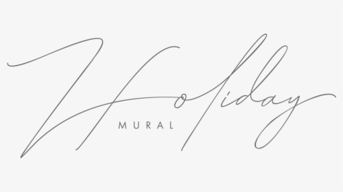 Holiday Mural - Line Art, HD Png Download, Free Download