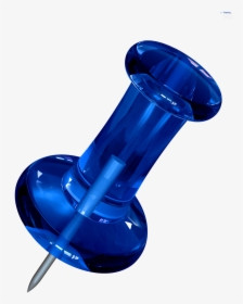 Thumb Image - Blue Push Pin Png, Transparent Png, Free Download