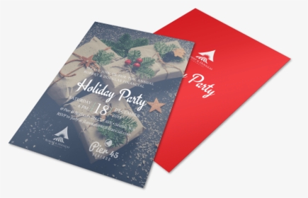 Christmas Holiday Party Flyer Template Preview - Flyer, HD Png Download, Free Download