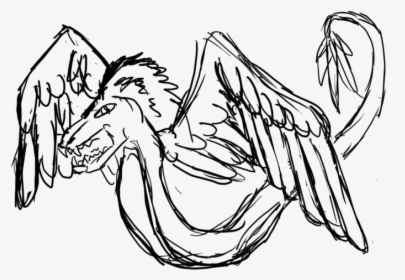 Aztec Dragon Drawing At Getdrawings - Drawing, HD Png Download, Free Download