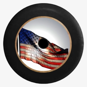 Jeep Wrangler Jl Backup Camera American Us Flag Jeep - Flag Of The United States, HD Png Download, Free Download