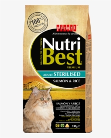 Comida Para Gatos Esterilizados Nutribest - Nutribest Gatos Esterilizados, HD Png Download, Free Download