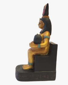 Isis Nursing Horus Egyptian Motherhood Queen Fairy - Figurine, HD Png Download, Free Download