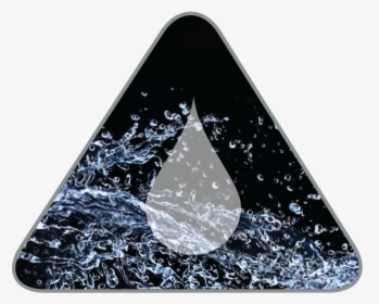 Water Damage Restoration - Triangle, HD Png Download, Free Download