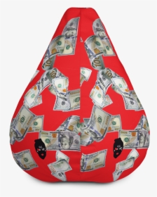 Money Red Bean Bag - Patchwork, HD Png Download, Free Download
