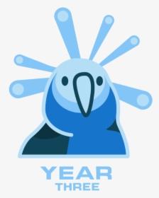 Dribbigbluebrainparrot - Illustration, HD Png Download, Free Download