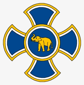 Royal Order Of The Elephant Of Godenu - Elephant Insignia, HD Png Download, Free Download