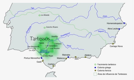 File - Tartessos - Tartessos Mapa, HD Png Download, Free Download