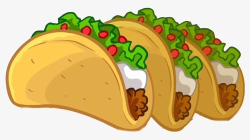 Animated Taco - Transparent Food Clipart, HD Png Download, Free Download