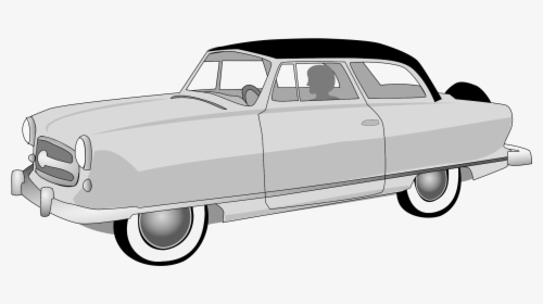 Classic Clipart 50"s Car - 1950s Car Png, Transparent Png, Free Download