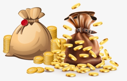 Stock Photography Clip Art - Gold Coins Falling From Pot, HD Png Download, Free Download