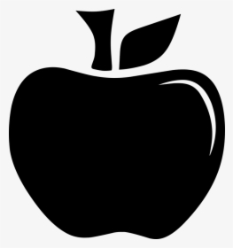 Black Apple, Apple, Apple Vector - Apple Silhouette Svg, HD Png Download, Free Download