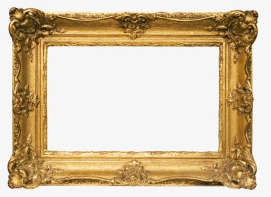 Gold Frame Png File - Painting Frame Png, Transparent Png, Free Download