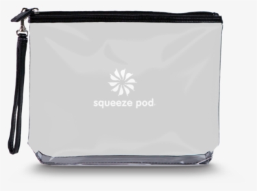 Squeeze Pod Clear Hanging Toiletry Bag Black - Clear Travel Bag, HD Png Download, Free Download