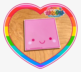 Kawaii Universe Cute Pink Square Sticker Pic 01 - Cute Coconut Png, Transparent Png, Free Download