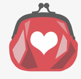 Dioad- Coin Purse Heart - Illustration, HD Png Download, Free Download