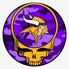 Small Grateful Dead Band Logo - Vikings Steal Your Face, HD Png Download, Free Download