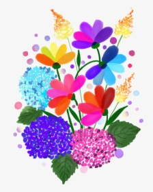 Spring Watercolour Flowers Floral Nature Watercolor - Illustration, HD Png Download, Free Download
