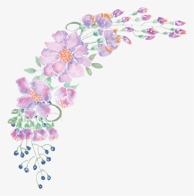 Image Download Design Watercolour Flowers Painting - Flower Design Hd Png Watercolor, Transparent Png, Free Download