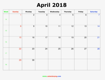 Clipart Calendar April - November Calendar 2019 Australia, HD Png Download, Free Download