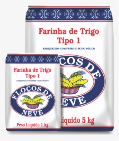 Flocos De Neve 1kg E 5kg - Farinha Flocos De Neve, HD Png Download, Free Download