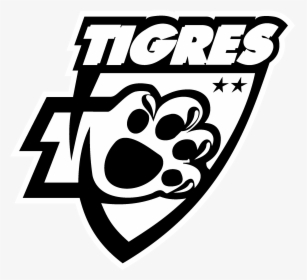 Tigres De La Uanl 2 Logo Black And White - Tigres Uanl, HD Png Download, Free Download