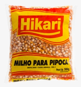 Milho P/ Pipoca Hikari 6x500g Fornecedor - Hikari, HD Png Download, Free Download