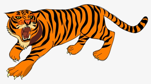 Tigres Tough Pencil And - Tiger Clipart, HD Png Download, Free Download
